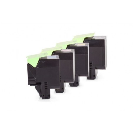 Alternativ zu Lexmark 80C2S0 Toner Sparset CMYK | TonerDirekt365