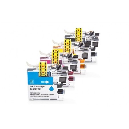 Alternativ zu Brother LC223 Sparset (Schwarz, Cy | TonerDirekt365