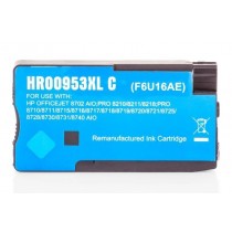 Alternativ zu HP F6U16AE / 953XL Tinte Cyan | TonerDirekt365