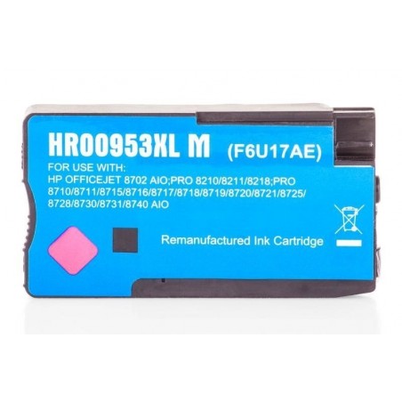 Alternativ zu HP F6U17AE / 953XL Tinte Magenta | TonerDirekt365