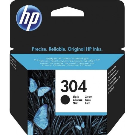 HP Original N9K06AE / 304 Tintenpatrone Schwarz | TonerDirekt365