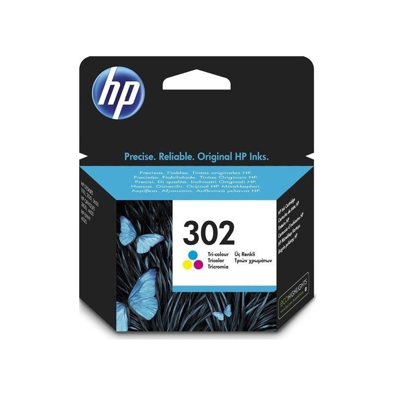 Original HP F6U65AE / 302 Druckkopfpatrone color | TonerDirekt365