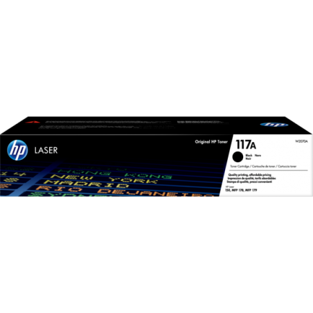 HP Original W2070A / 117A Toner Schwarz | TonerDirekt365