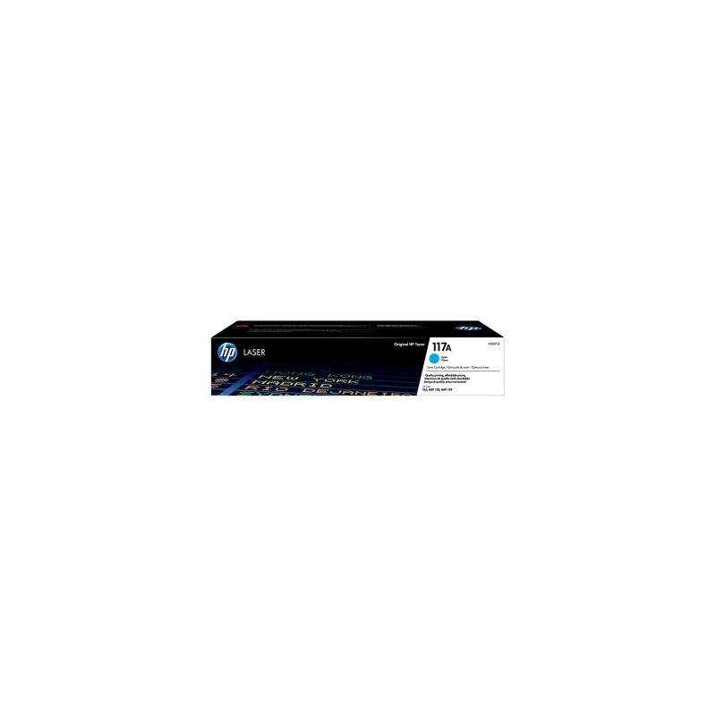 HP Original W2071A / 117A Toner cyan | TonerDirekt365