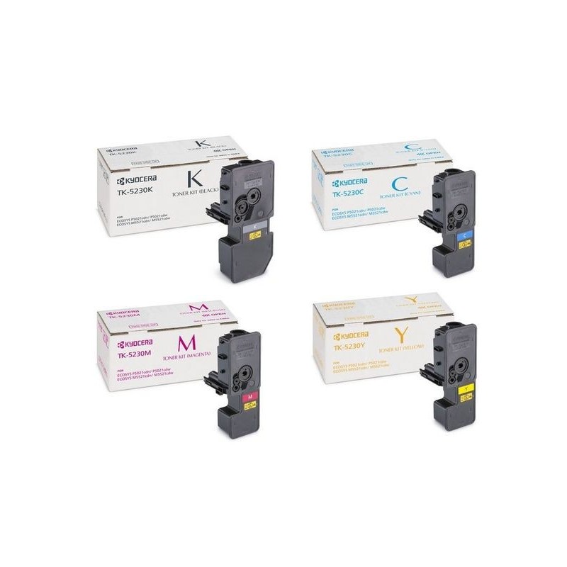 Kyocera Original TK-5230 Toner Sparset/Multipack | TonerDirekt365