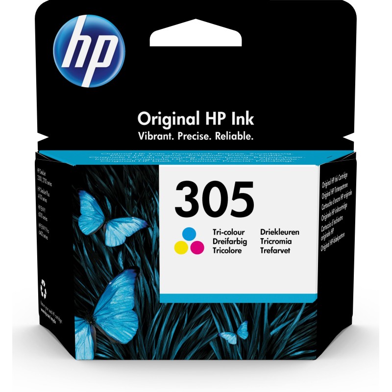 HP Original 3YM60AE / 305 Tinte Color (dreifarbi | TonerDirekt365