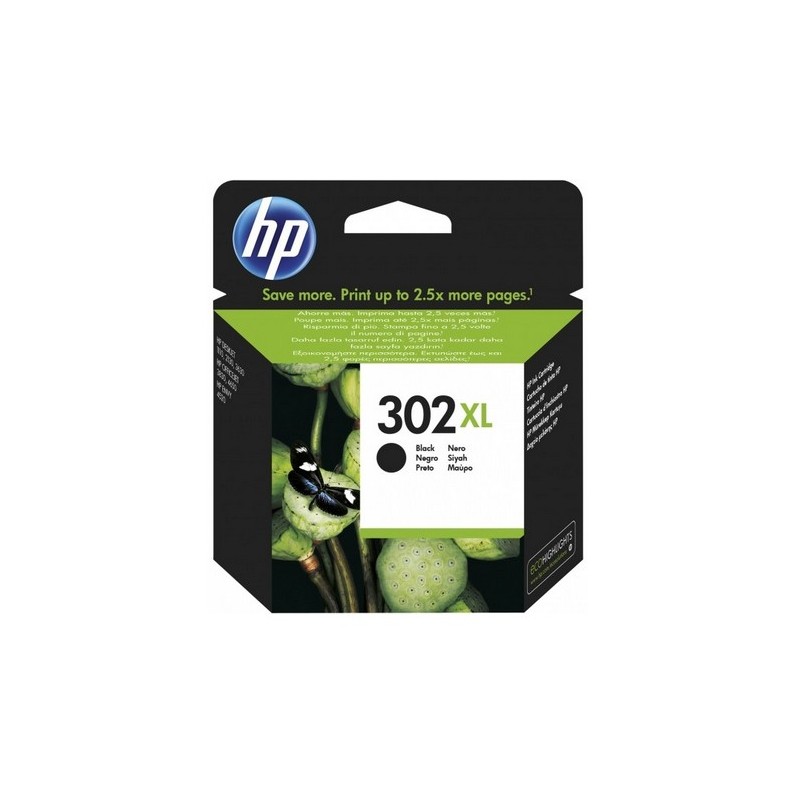 Original HP F6U68AE / 302XL Druckkopfpatrone sch | TonerDirekt365