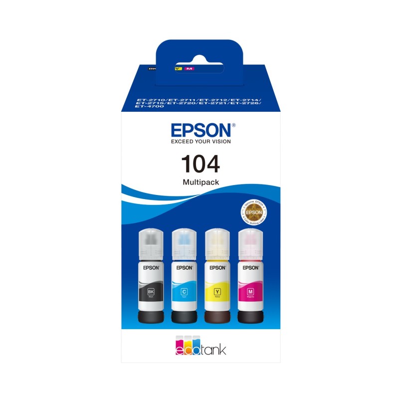 Epson Original C13T00P640 / 104 Tintenpatrone Mu | TonerDirekt365