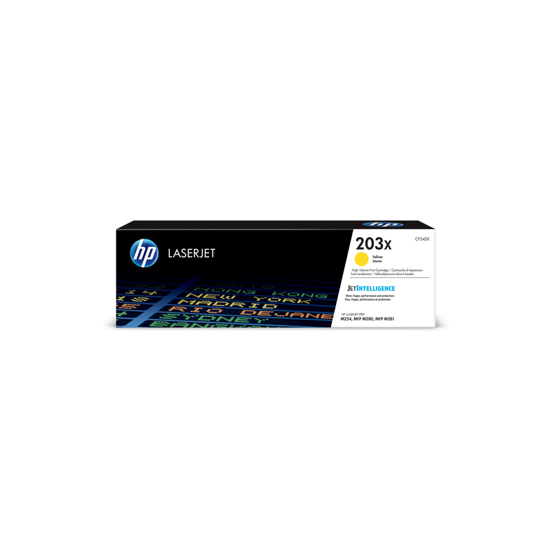 HP Original Toner CF542X (203X) Gelb | TonerDirekt365