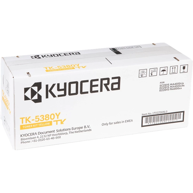 Kyocera Original TK-5380Y (1T02Z0ANL0) Toner Gel | TonerDirekt365