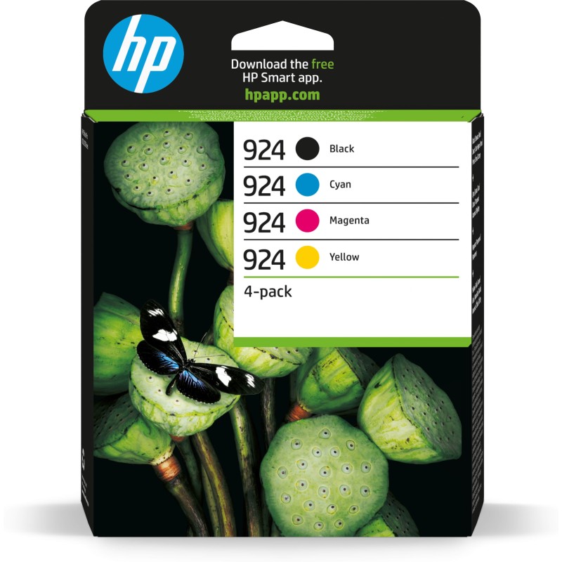 HP 924 Multipack Schwarz / Cyan / Magenta / Gelb | TonerDirekt365