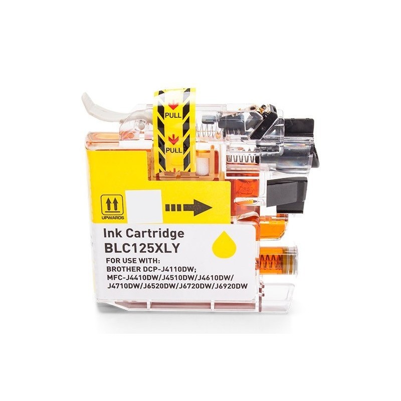 Alternativ zu Brother LC-125XLY Tinte Gelb | TonerDirekt365