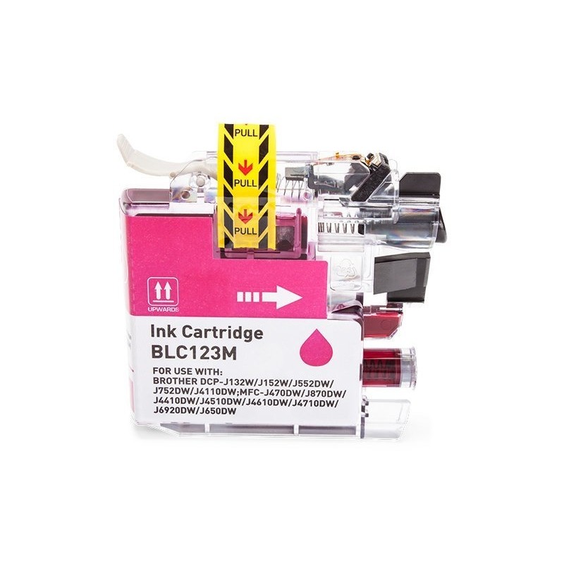 Alternativ zu Brother LC-123M Tinte Magenta | TonerDirekt365