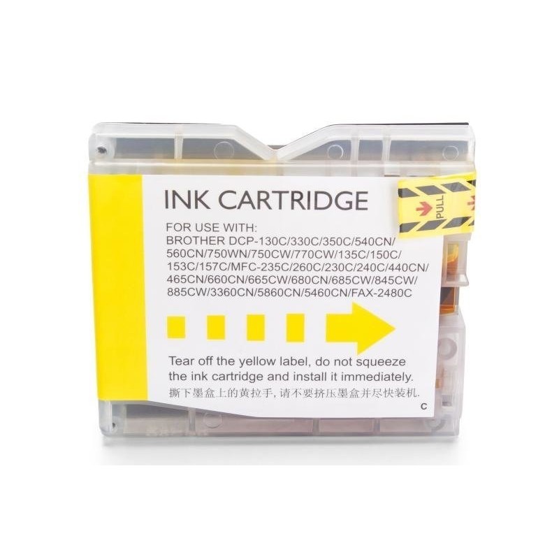 Alternativ zu Brother LC-1000Y Tinte Gelb | TonerDirekt365