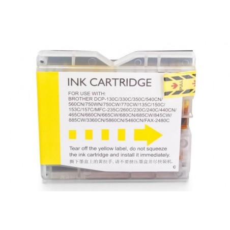 Alternativ zu Brother LC-1000Y Tinte Gelb | TonerDirekt365