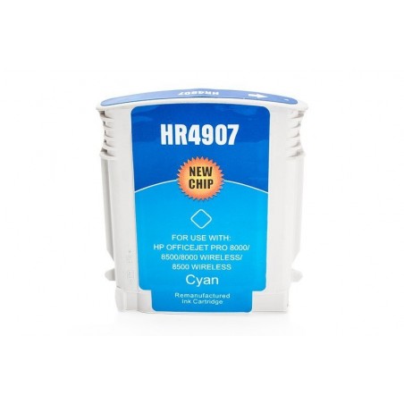 Alternativ zu HP C4907AE / Nr 940 XL Tinte Cyan  | TonerDirekt365