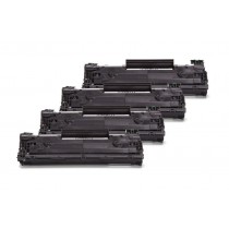 Alternativ zu HP CE285A Toner Schwarz Sparset (4 | TonerDirekt365