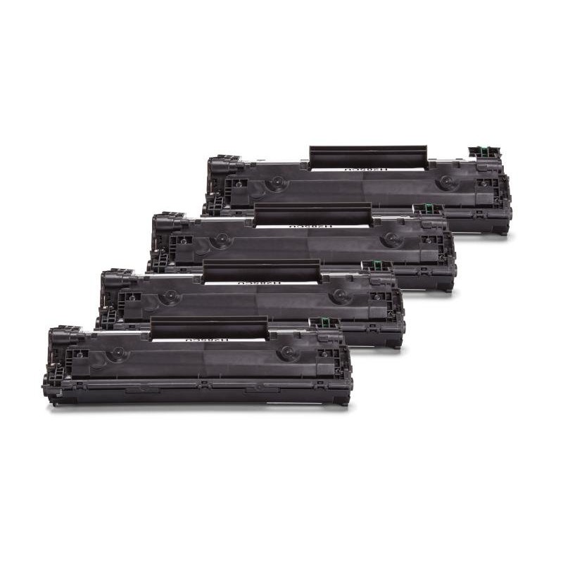 Alternativ zu HP CE285A Toner Schwarz Sparset (4 | TonerDirekt365
