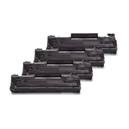Alternativ zu HP CE285A Toner Schwarz Sparset (4 | TonerDirekt365