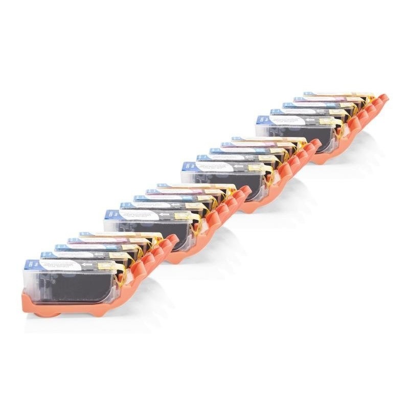 Alt. zu Canon CLI-521 Tinten Sparset (je4xFBK,BK | TonerDirekt365