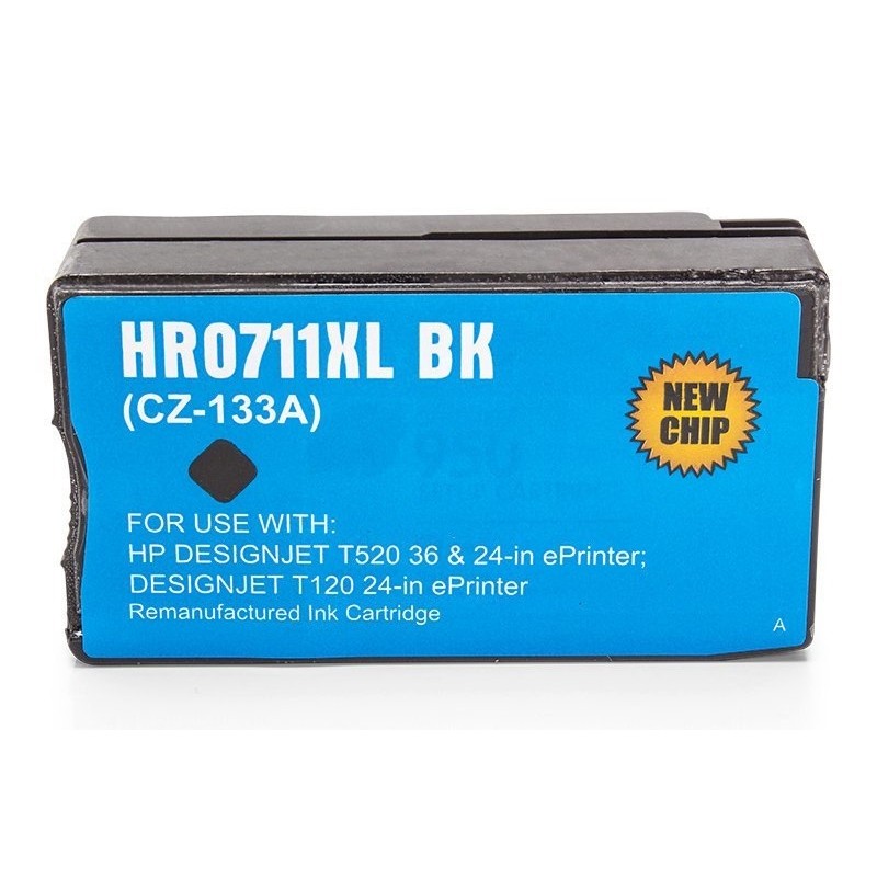 Alternativ zu HP / CZ133A / 711 / Tinte Schwarz | TonerDirekt365