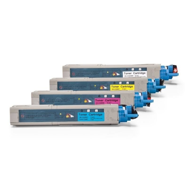 Alternativ zu OKI C3300 Toner Sparset | TonerDirekt365