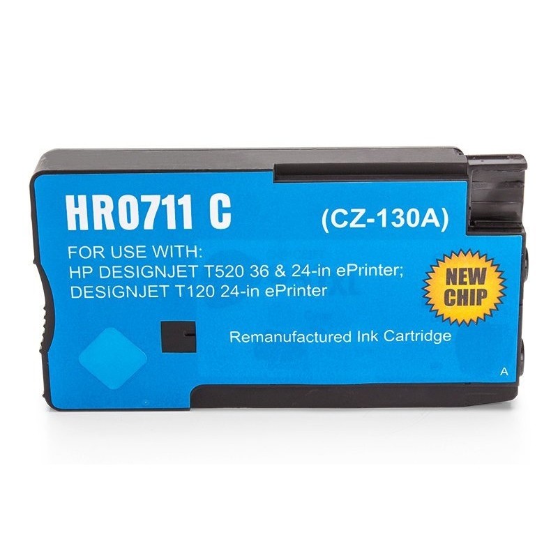 Alternativ zu HP CZ130A / 711 Tinte Cyan | TonerDirekt365