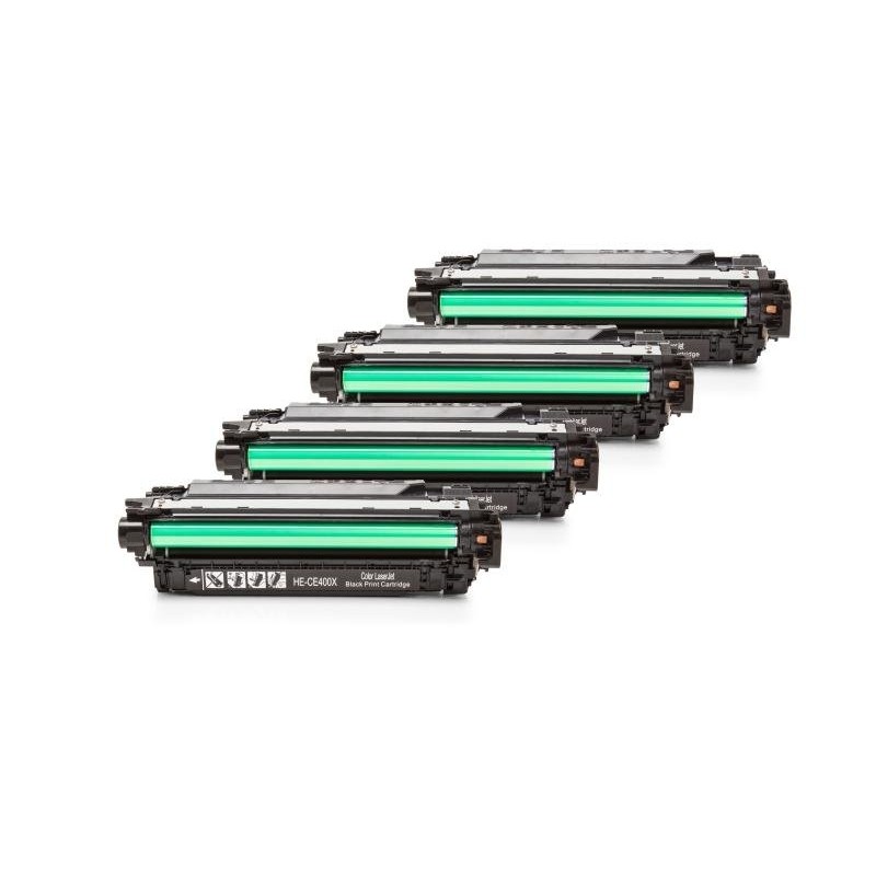 Alternativ zu HP CE400x-CE403A Toner Sparset (BK | TonerDirekt365