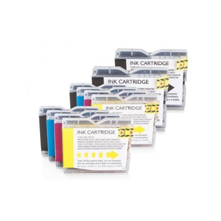 Alternativ zu Brother LC-1000 Tinten Sparset (4x | TonerDirekt365