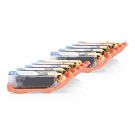 Alt. zu Canon CLI-521 Tinten Sparset (je2xFBK,BK | TonerDirekt365