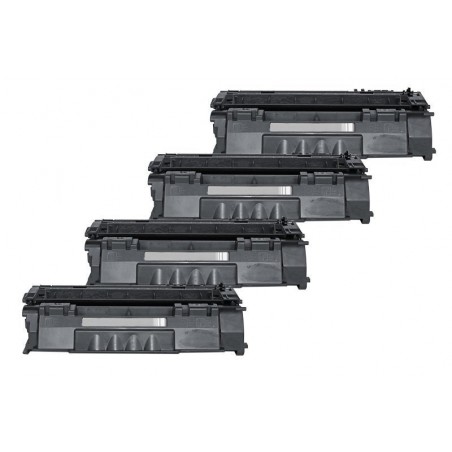 Alternativ zu HP Q5949A Toner Schwarz Sparset (4 | TonerDirekt365