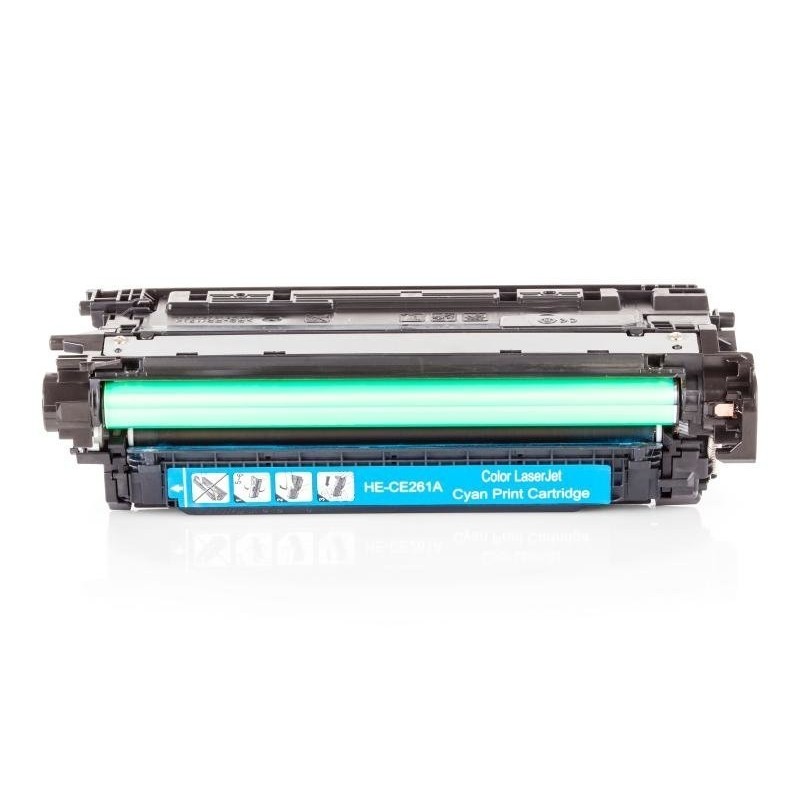 Alternativ zu HP CE261A / 648A Toner Cyan | TonerDirekt365