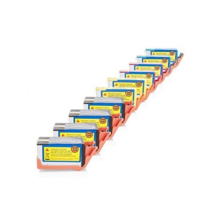 Alternativ zu HP Nr. 920 XL Sparset (4x BK, je 2 | TonerDirekt365
