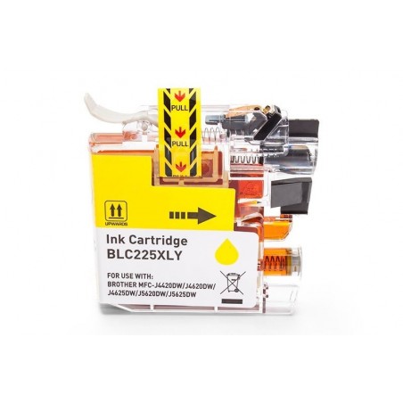 Alternativ zu Brother LC-225 Tinte XL Gelb | TonerDirekt365