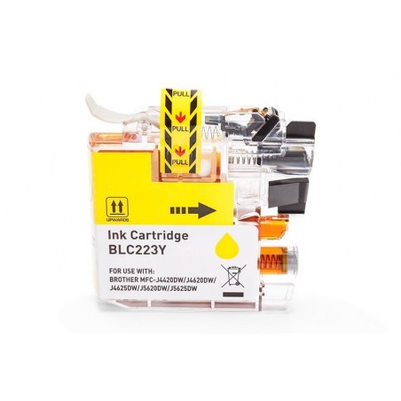 Alternativ zu Brother LC-223Y Tinte Gelb | TonerDirekt365