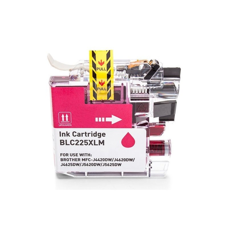 Alternativ zu Brother LC-225 Tinte XL Magenta | TonerDirekt365